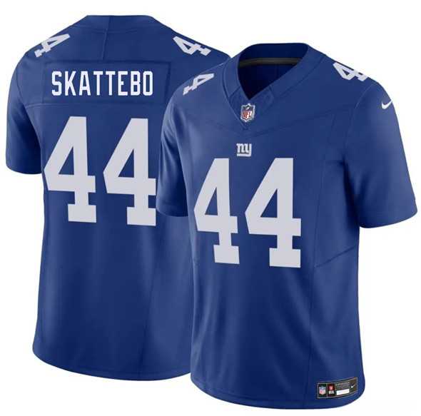 Men & Women & Youth New York Giants #44 Cam Skattebo Blue 2025 Draft F.U.S.E. Vapor Untouchable Limited Stitched Jersey